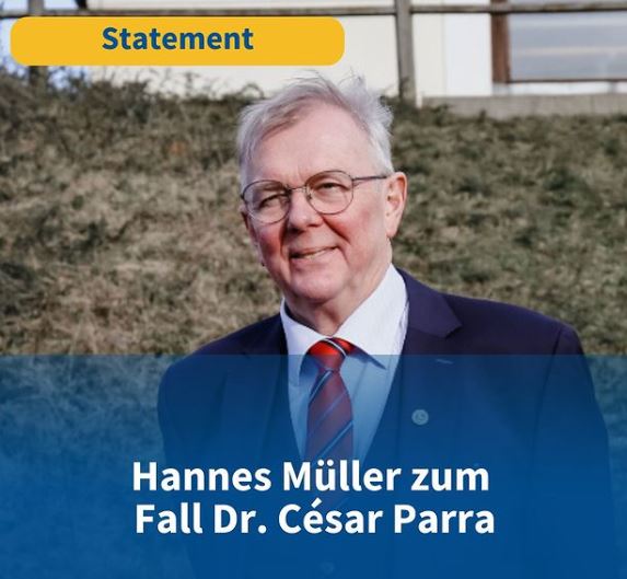 Hannes Müller zum Fall Dr. César Parra // Update
